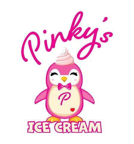 Pinky’s Ice Cream Logo